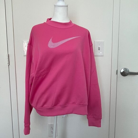 NWT Nike Oversized Thermal Fit Sweatshirt M - Picture 4 of 12